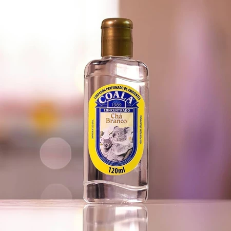 Coala Essências - Limpador Perfumado de Ambientes Chá Branco 120 ml  4.9