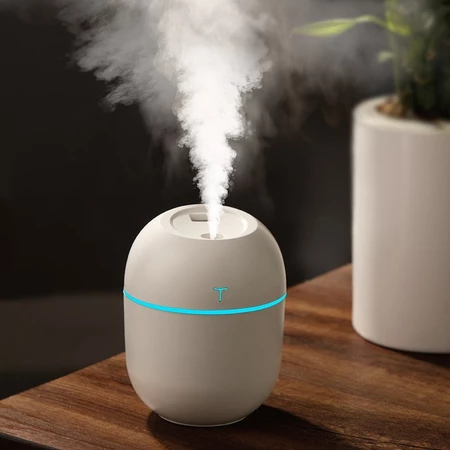 Mini Umidificador Difusor Aromatizador Egg Portátil USB LED Aromatizador De Ambiente Purificador De Ar Casa Escritório Escola